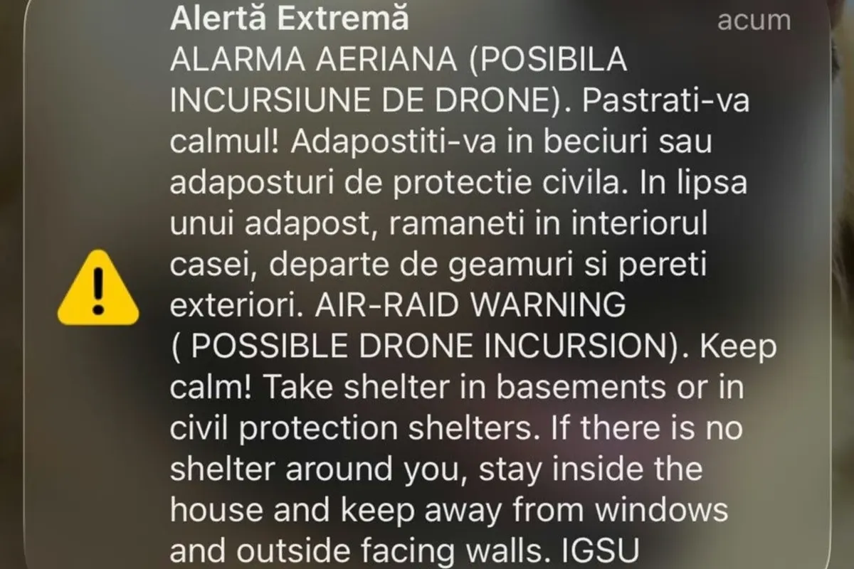 Mesaj Ro-Alert        