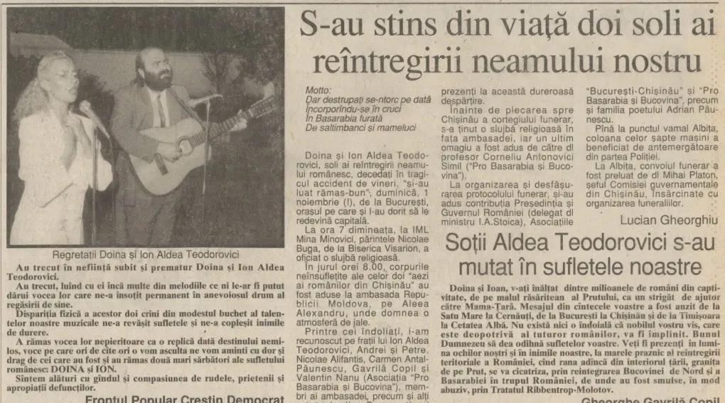 Moartea sotilor Teodorovici