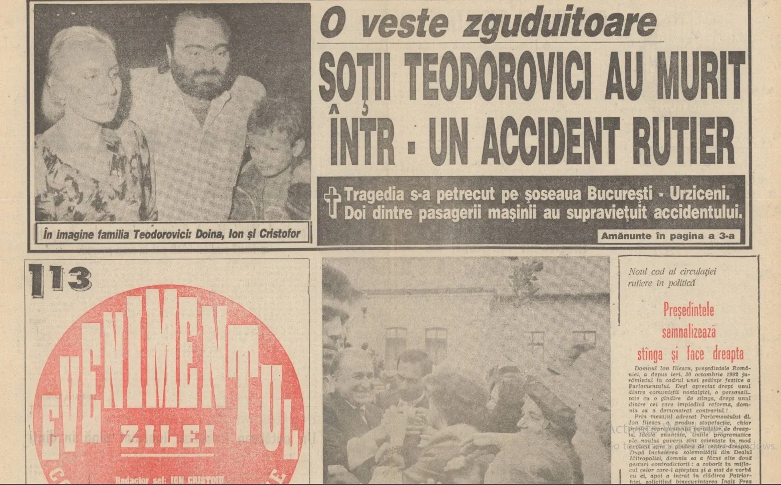 Moartea sotilor Teodorovici