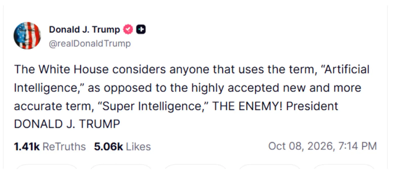 trump superinteligenta