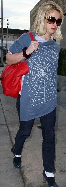 Britney Spears, gafe vestimentare