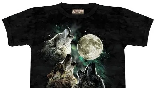 Tricou cu lupi