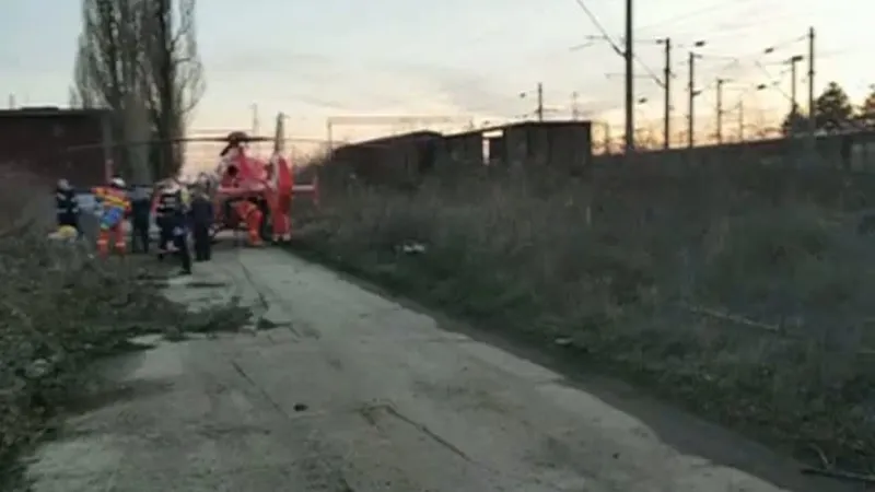 accident tren ploiesti triaj