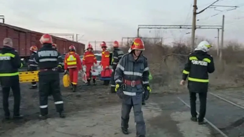 accident tren ploiesti triaj