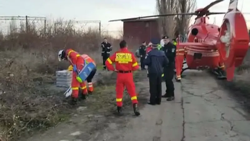 accident tren ploiesti triaj