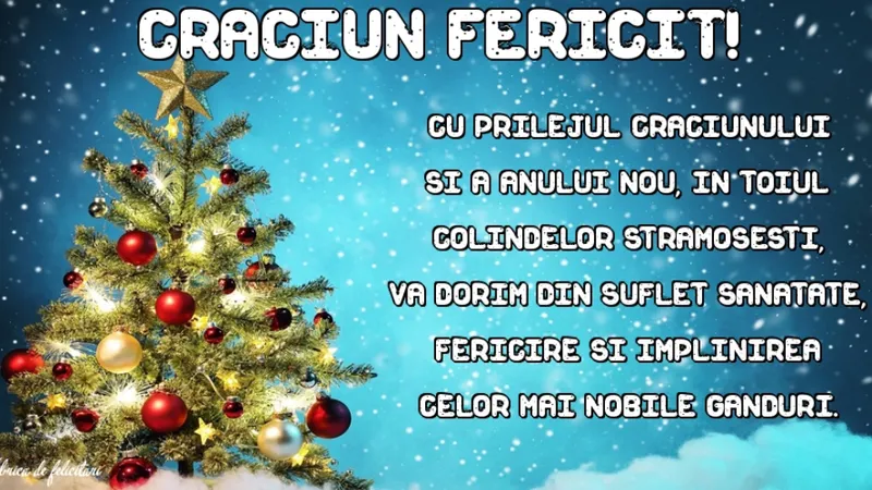 mesaje de craciun 2019 - felicitari de craciun 2019