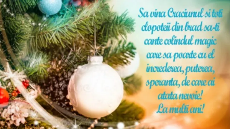 mesaje de craciun 2019 - felicitari de craciun 2019
