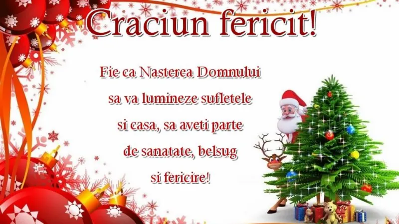 mesaje de craciun 2019 - felicitari de craciun 2019