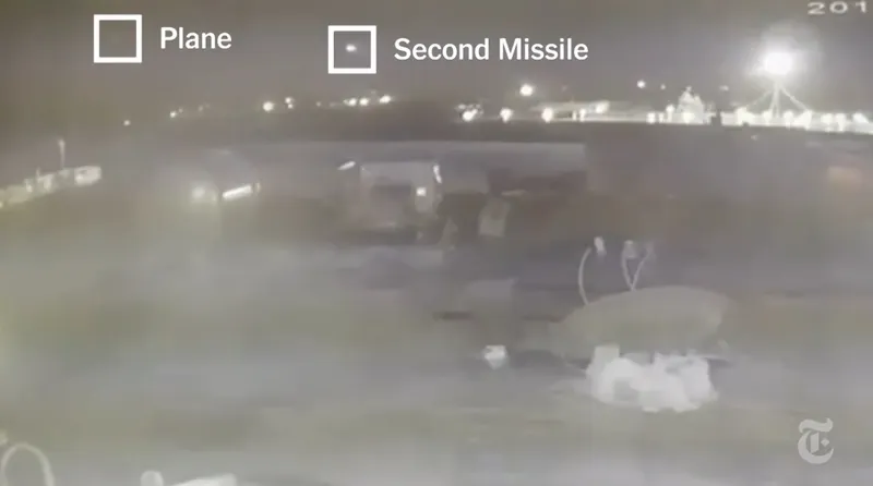 New York Times: Avionul prăbuşit în Iran, lovit de două rachete