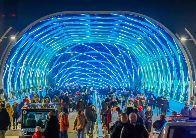 Pasajul Europa Unită din Sectorul 4 a fost inaugurat!