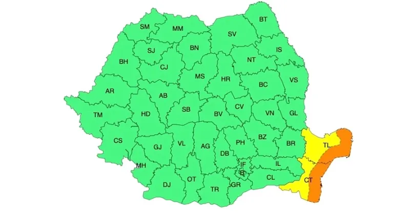 Revine arșița: ANM a emis cod galben de caniculă