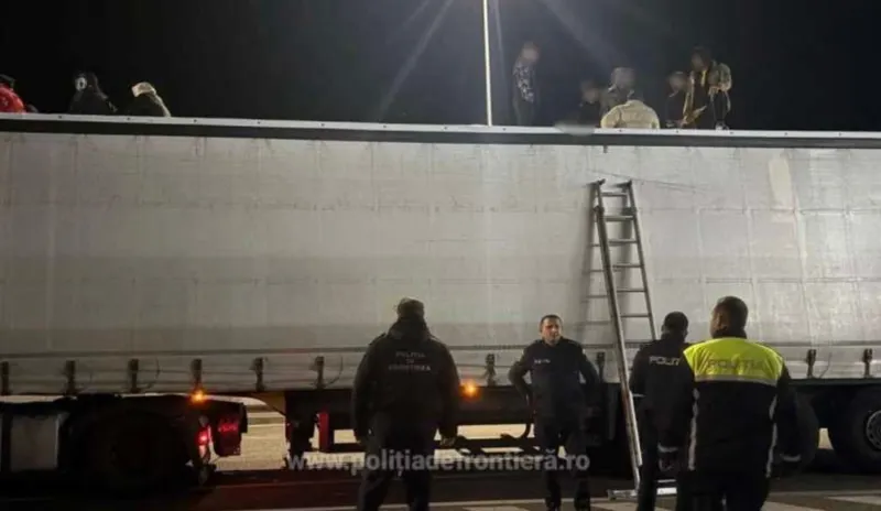 Descoperire halucinantă în Calafat, într-un TIR încărcat cu plăci din PAL