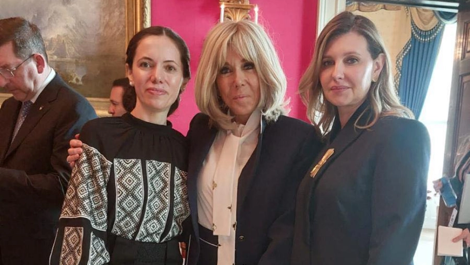 Realitatea.NET | Mirabela Grădinaru, alături de Brigitte Macron și de ...