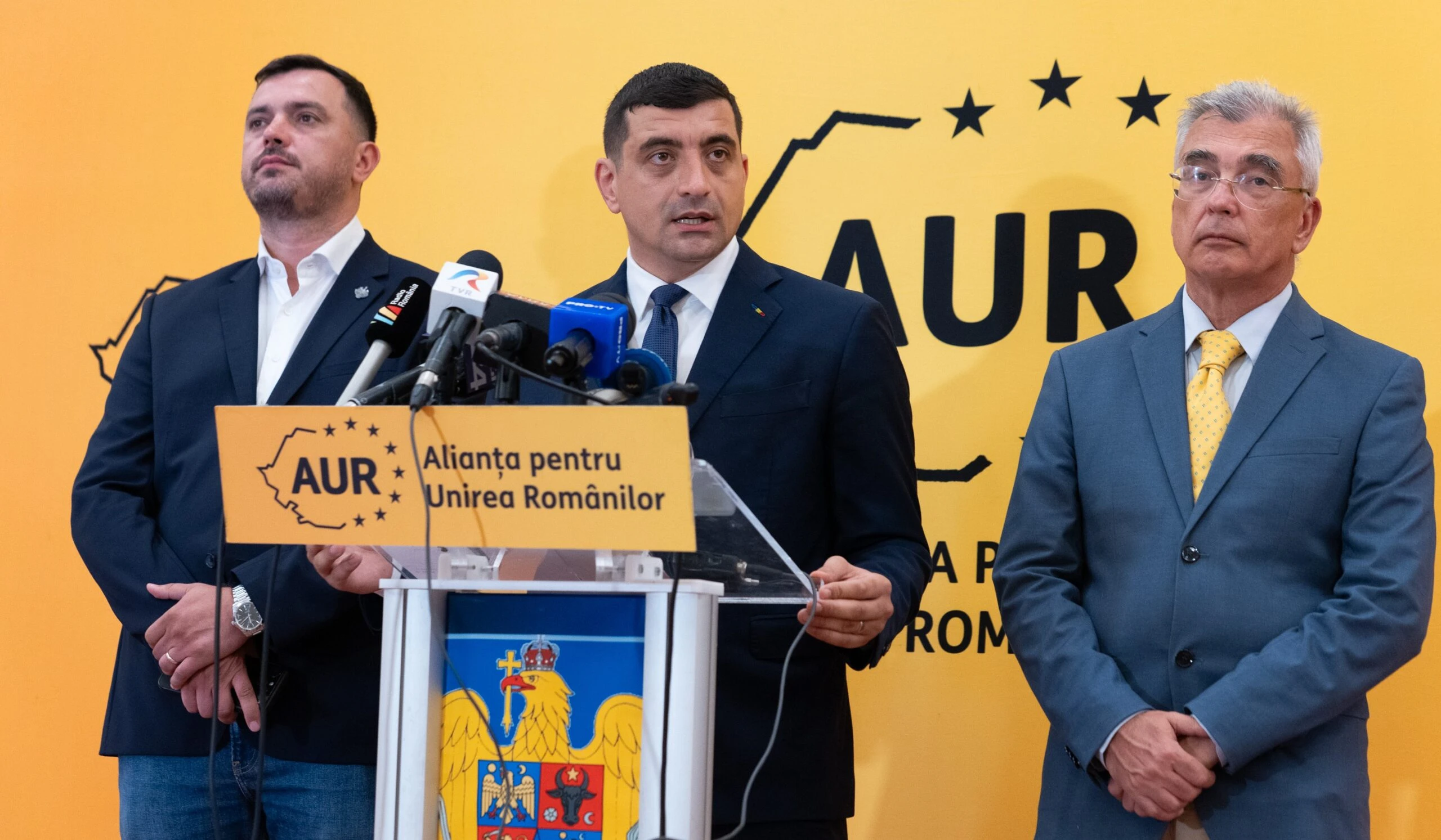 Declarațiile președintelui AUR, George Simion, din 28 iulie 2026, referitoare la criza politică d… — verdict APROAPE ADEVĂRAT