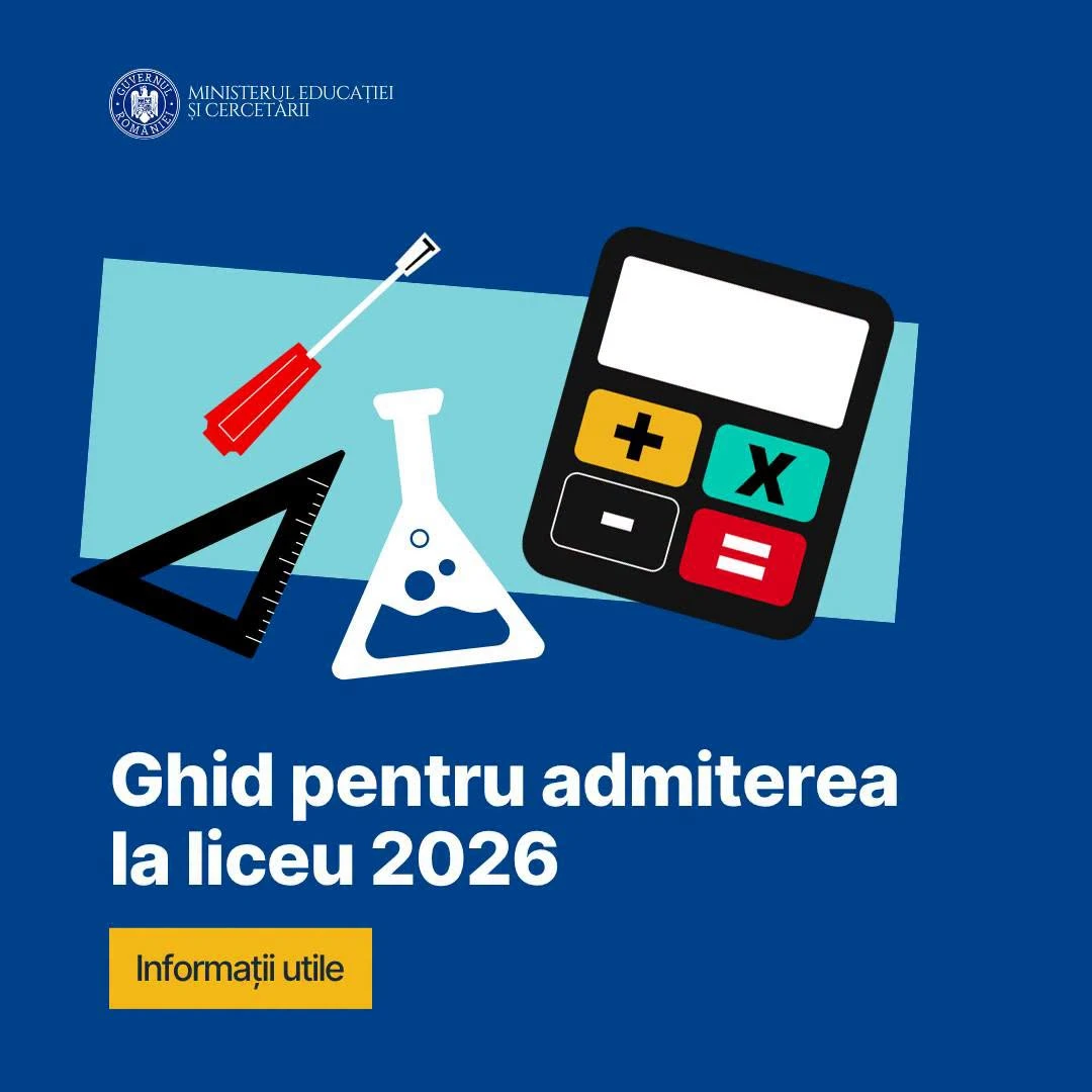 Ghidul care poate face diferența la admiterea la liceu 2026. Ce trebuie să știe toți elevii înainte de completarea opțiunilor