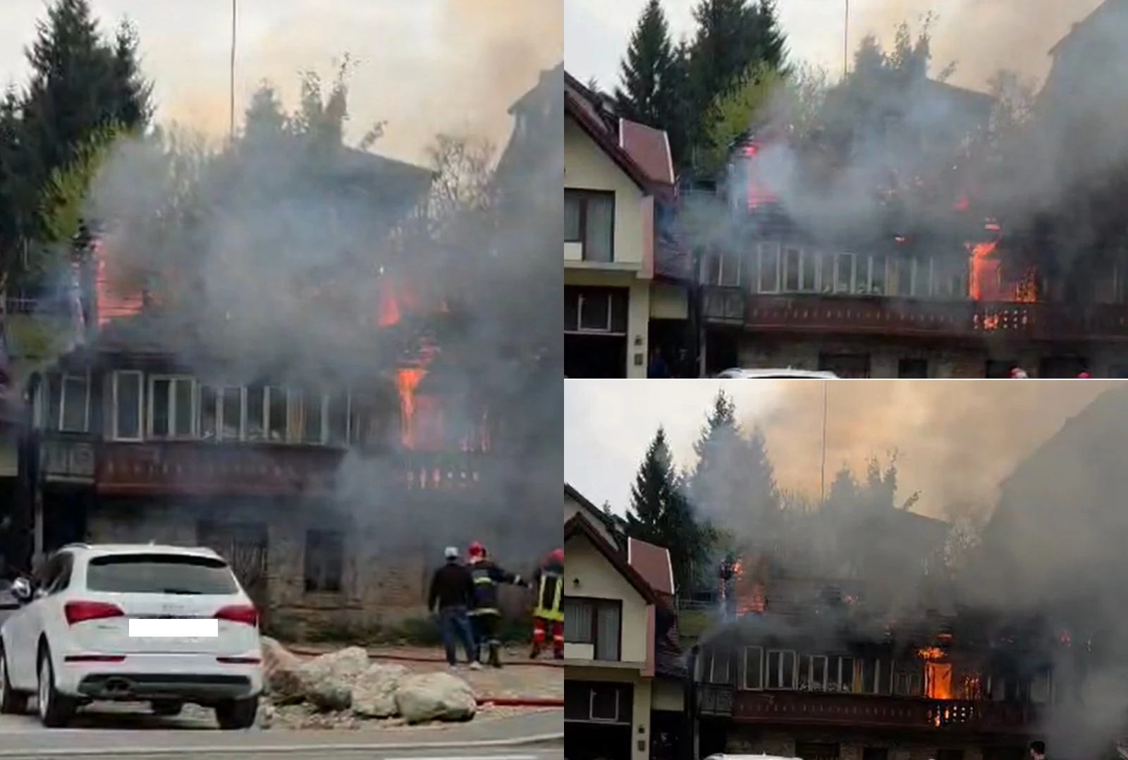 Imagine asociată subiectului: Femeie rănită într-un incendiu la o locuință din Bran, județul Brașov