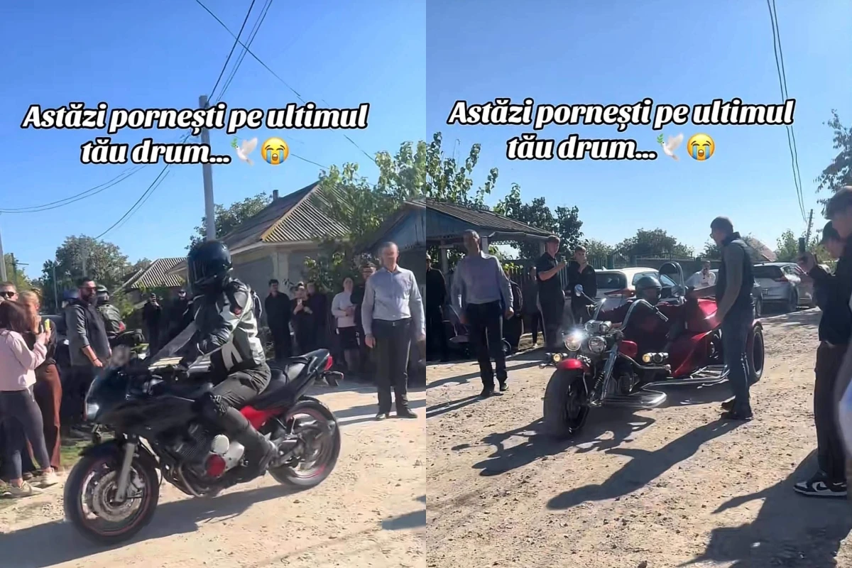Imagini de la înmormântarea lui Gheorghe Moldovan. Arbitrul a fost condus pe ultimul drum în prezența familiei și a prietenilor